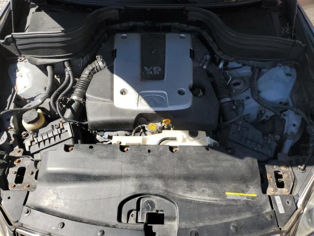 JNKAJ09F38M353652 - 2008 INFINITI EX35 BASE Մոխրագույն լուսանկար 12