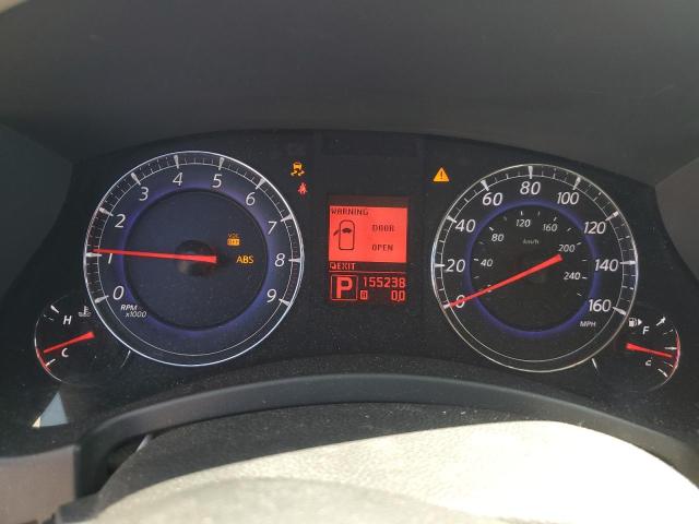 JNKAJ09F38M353652 - 2008 INFINITI EX35 BASE Մոխրագույն լուսանկար 9