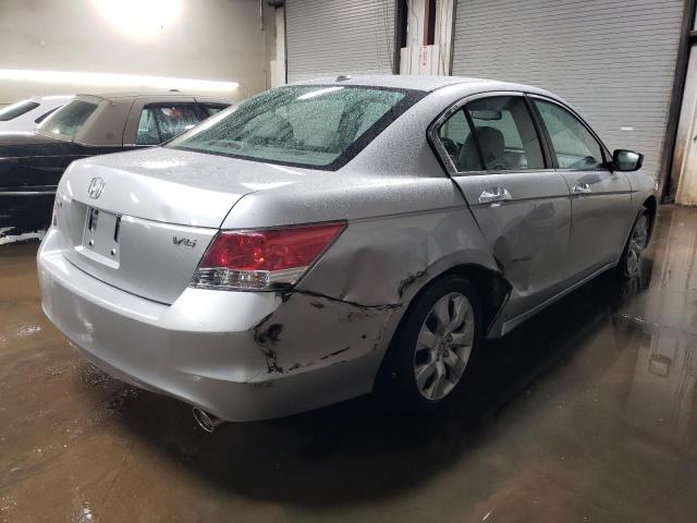 1HGCP36859A030059 - 2009 HONDA ACCORD EXL SILVER photo 3