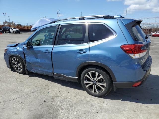 JF2SKAUC4KH556198 - 2019 SUBARU FORESTER LIMITED BLUE photo 2