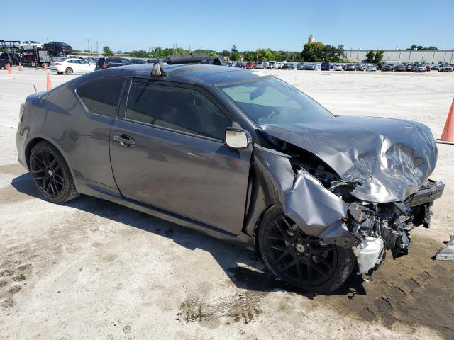 JTKJF5C71FJ010668 - 2015 TOYOTA SCION TC 灰色 照片 4