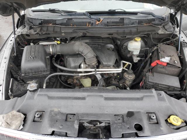 1D7RV1GT8BS704815 - 2011 DODGE RAM 1500 GRAY photo 11