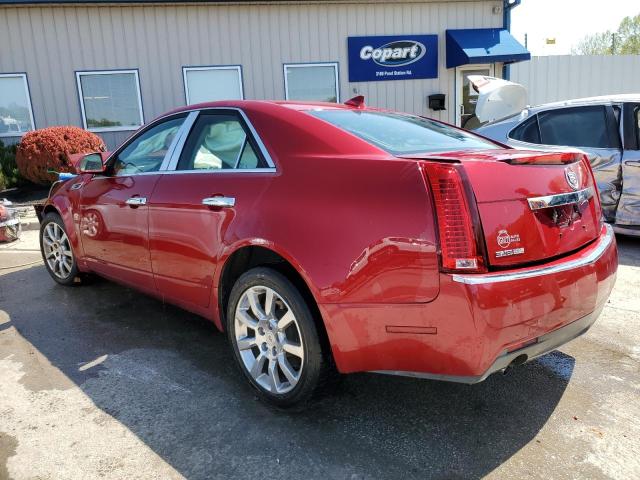 1G6DV57V690142046 - 2009 CADILLAC CTS HI FEATURE V6 RED photo 2