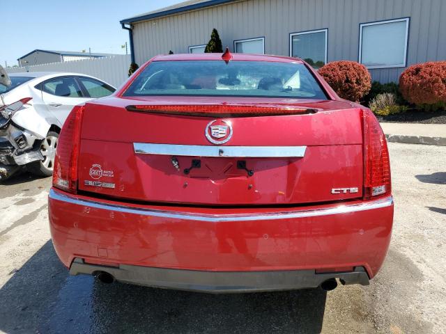 1G6DV57V690142046 - 2009 CADILLAC CTS HI FEATURE V6 RED photo 6