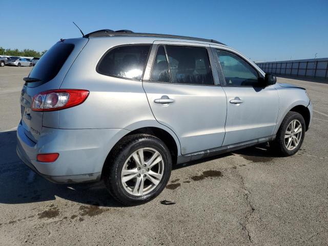 5NMSG3AB8AH406728 - 2010 HYUNDAI SANTA FE GLS BLUE photo 3