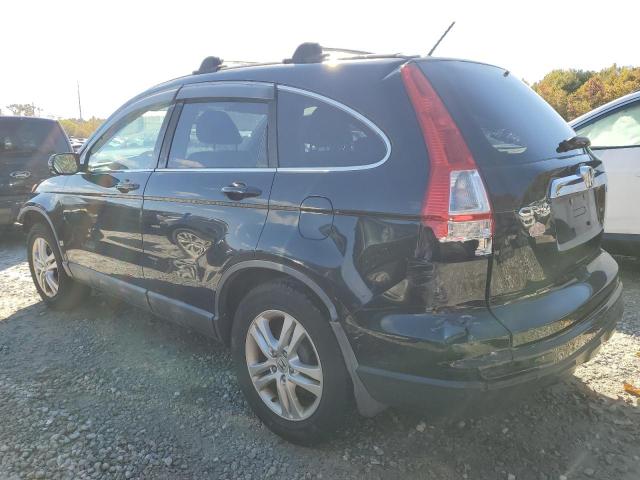 5J6RE4H75AL001222 - 2010 HONDA CR-V EXL BLACK photo 2