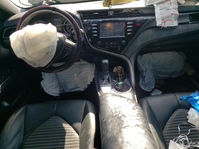 4T1B11HK5KU741138 - 2019 TOYOTA CAMRY L GRAY photo 8