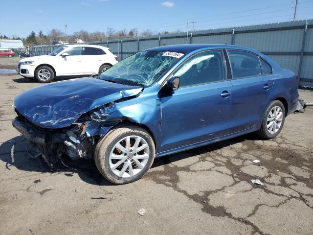 3VWD67AJ1GM250559 - 2016 VOLKSWAGEN JETTA SE BLUE photo 1