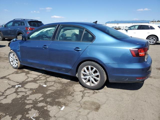 3VWD67AJ1GM250559 - 2016 VOLKSWAGEN JETTA SE BLUE photo 2