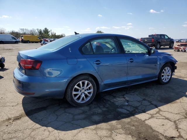 3VWD67AJ1GM250559 - 2016 VOLKSWAGEN JETTA SE BLUE photo 3