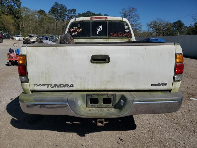 5TBRT34151S207087 - 2001 TOYOTA TUNDRA ACCESS CAB თეთრი ფოტო 6