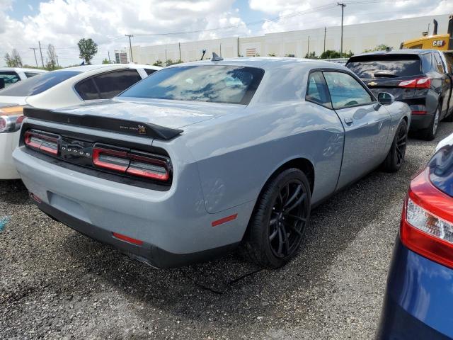 2C3CDZFJ7NH212052 - 2022 DODGE CHALLENGER R/T SCAT PACK GRAY photo 3