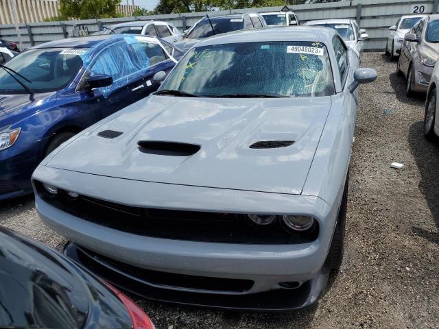 2C3CDZFJ7NH212052 - 2022 DODGE CHALLENGER R/T SCAT PACK GRAY photo 5