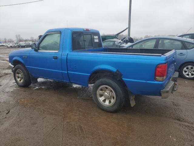 1FTYR10C3YPB30334 - 2000 FORD RANGER BLUE photo 2