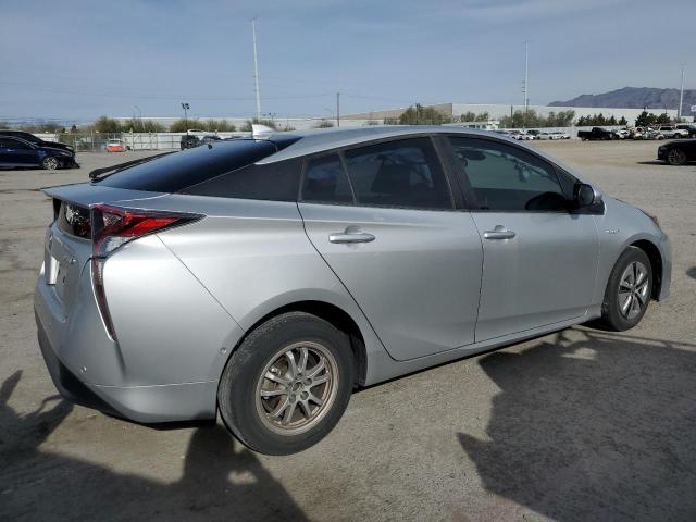 JTDKBRFU3J3065586 - 2018 TOYOTA PRIUS SILVER photo 3