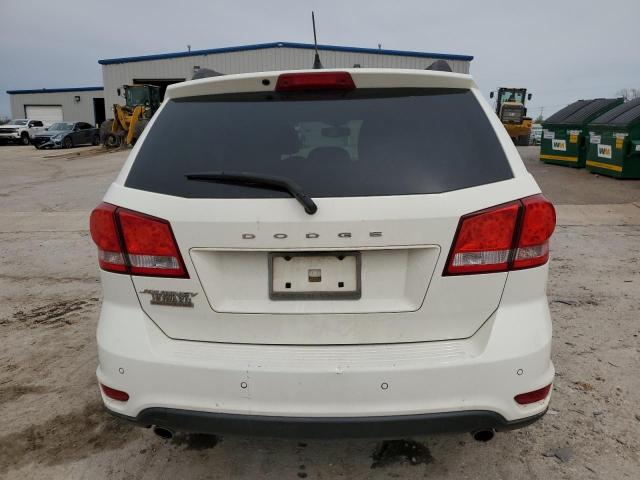 3C4PDCBG2ET111951 - 2014 DODGE JOURNEY SXT WHITE photo 6