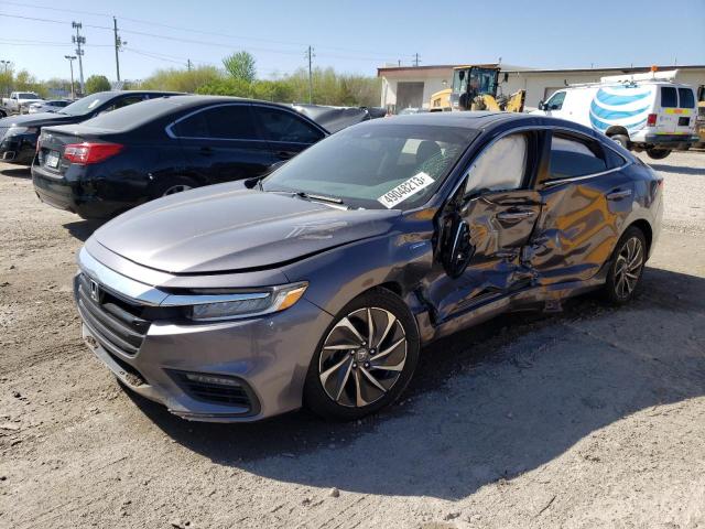 19XZE4F95ME009344 - 2021 HONDA INSIGHT TOURING GRAY photo 1