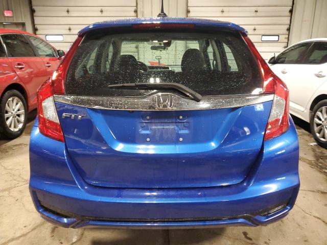 3HGGK5G88KM725493 - 2019 HONDA FIT EX BLUE photo 6