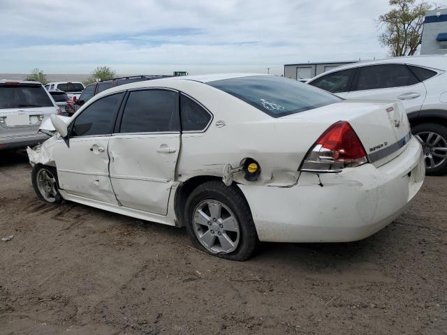 2G1WT57K391101498 - 2009 CHEVROLET IMPALA 1LT WHITE photo 2