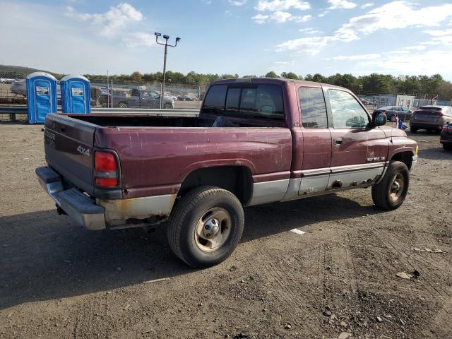 3B7HF13Z81G200638 - 2001 DODGE RAM PICKUP BURGUNDY photo 3