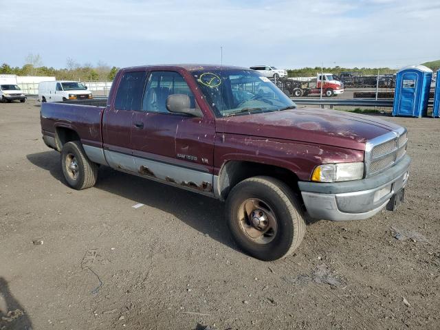 3B7HF13Z81G200638 - 2001 DODGE RAM PICKUP BURGUNDY photo 4