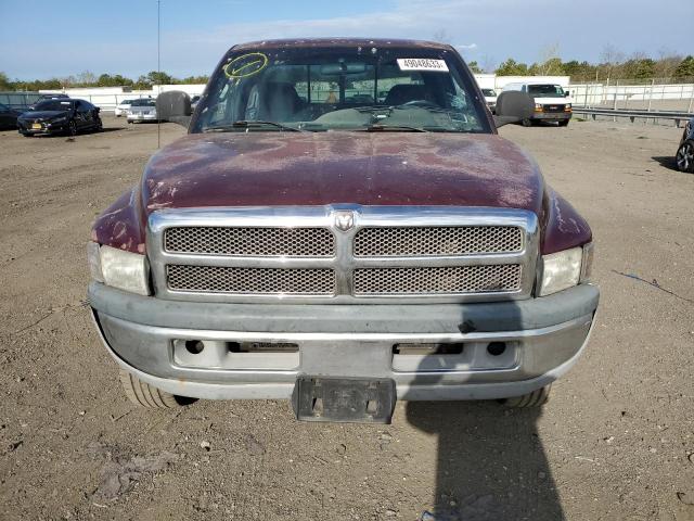 3B7HF13Z81G200638 - 2001 DODGE RAM PICKUP BURGUNDY photo 5