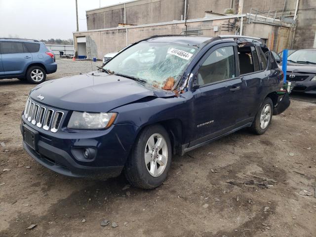 1C4NJCBA2FD430950 - 2015 JEEP COMPASS SPORT BLUE photo 1