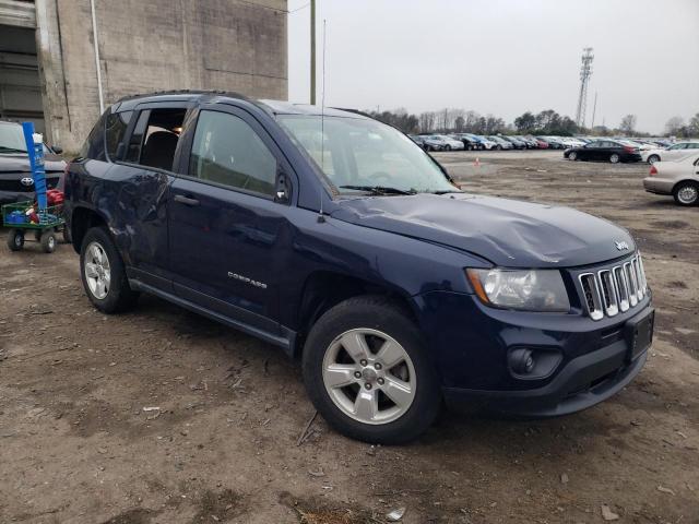 1C4NJCBA2FD430950 - 2015 JEEP COMPASS SPORT BLUE photo 4