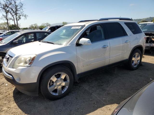 1GKEV337X8J144909 - 2008 GMC ACADIA SLT-2 WHITE photo 1