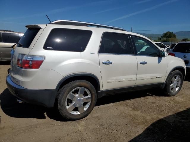 1GKEV337X8J144909 - 2008 GMC ACADIA SLT-2 WHITE photo 3