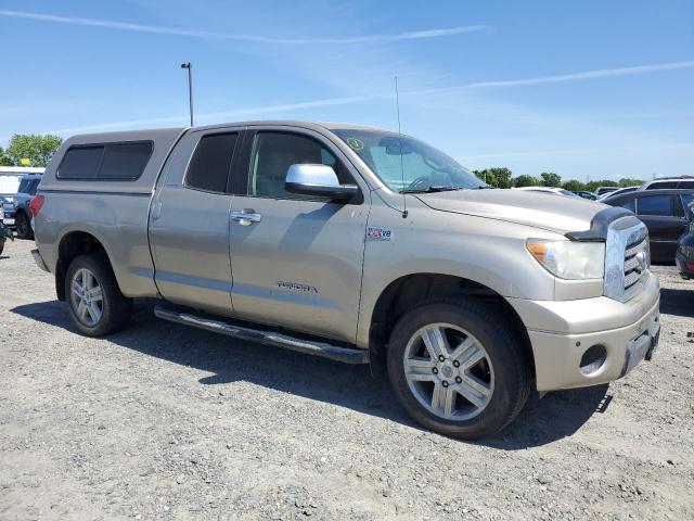 5TFBV58157X008679 - 2007 TOYOTA TUNDRA DOUBLE CAB LIMITED TAN photo 4