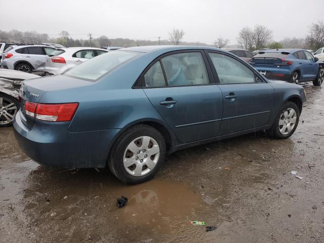 KMHET46CX6A111997 - 2006 HYUNDAI SONATA GL BLUE photo 3