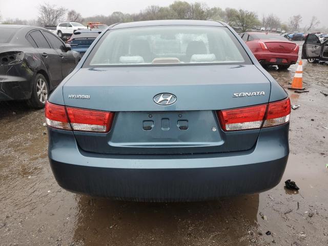 KMHET46CX6A111997 - 2006 HYUNDAI SONATA GL BLUE photo 6