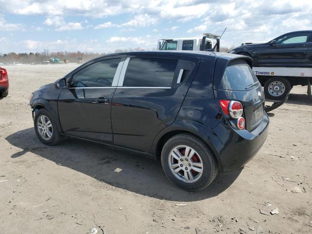 1G1JD6SH5C4147662 - 2012 CHEVROLET SONIC LT BLACK photo 2