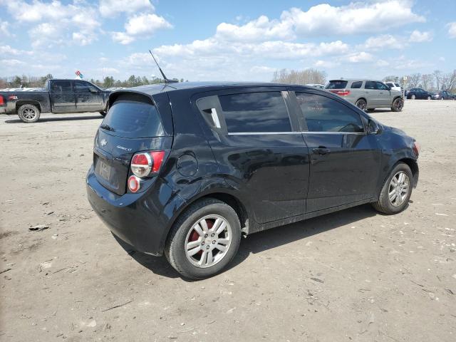 1G1JD6SH5C4147662 - 2012 CHEVROLET SONIC LT BLACK photo 3