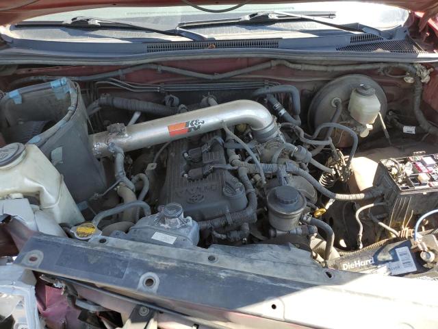 5TETX22N87Z361466 - 2007 TOYOTA TACOMA ACCESS CAB 红色 照片 11