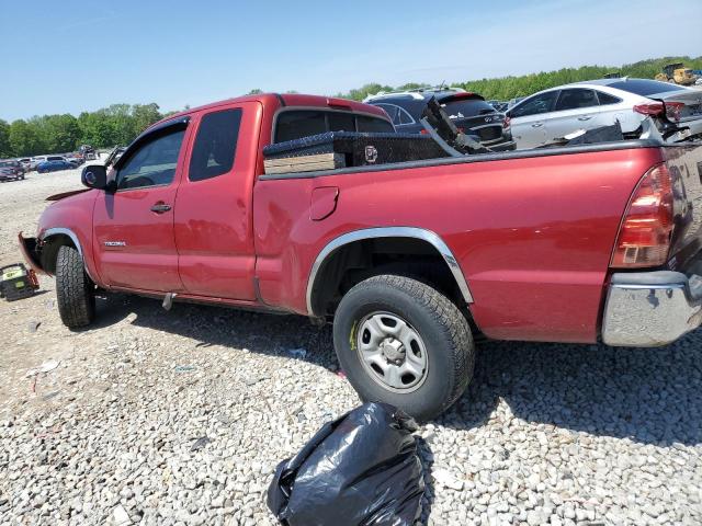 5TETX22N87Z361466 - 2007 TOYOTA TACOMA ACCESS CAB 红色 照片 2
