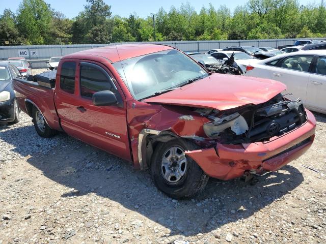 5TETX22N87Z361466 - 2007 TOYOTA TACOMA ACCESS CAB RED photo 4