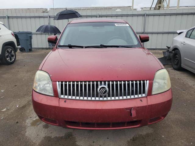 1MEFM43146G602425 - 2006 MERCURY MONTEGO PREMIER RED photo 5