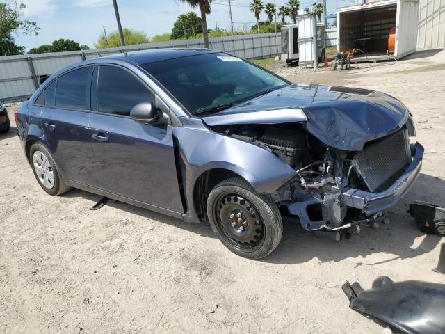 1G1PA5SH1D7207983 - 2013 CHEVROLET CRUZE LS BLUE photo 4