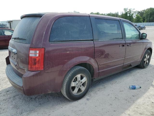 2D8HN44E39R576722 - 2009 DODGE GRAND CARA SE MAROON photo 3