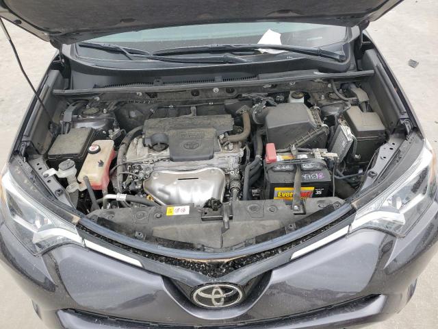 JTMZFREV7HJ713112 - 2017 TOYOTA RAV4 LE GRAY photo 11