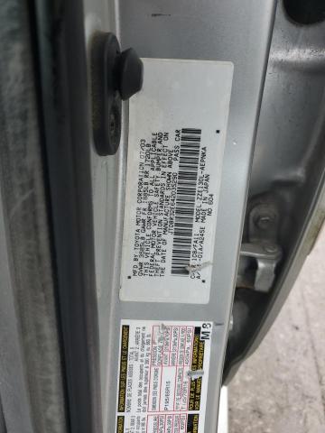 JTDBR32E642035290 - 2004 TOYOTA COROLLA CE SILVER photo 12