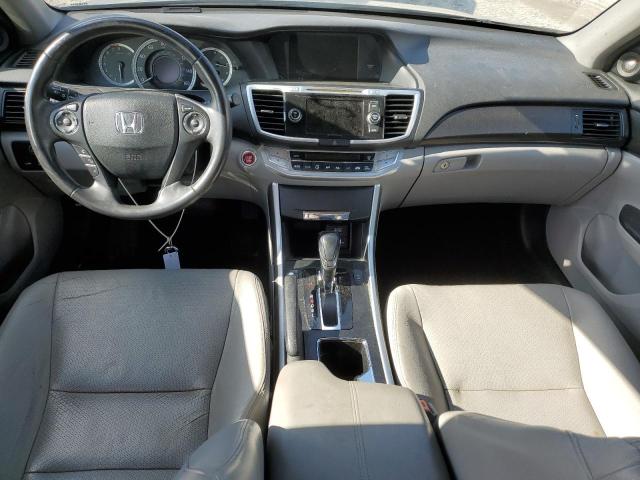 1HGCR2F8XEA028726 - 2014 HONDA ACCORD EXL SILVER photo 8