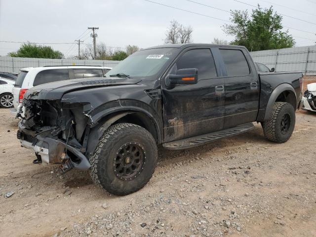 1FTFW1R60DFC64862 - 2013 FORD F150 SVT RAPTOR BLACK photo 1