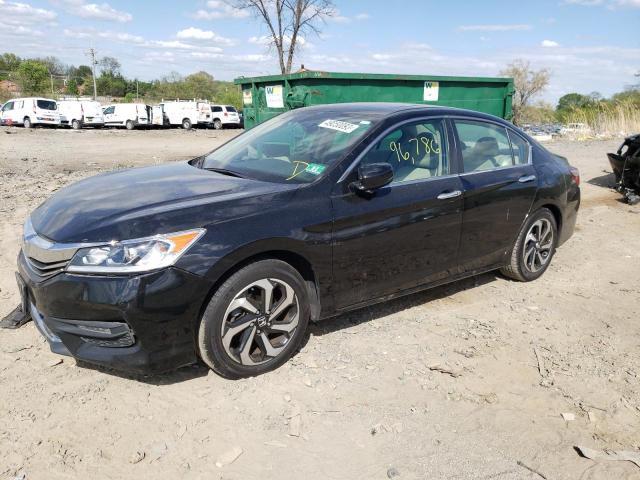 1HGCR2F89GA076978 - 2016 HONDA ACCORD EXL BLACK photo 1