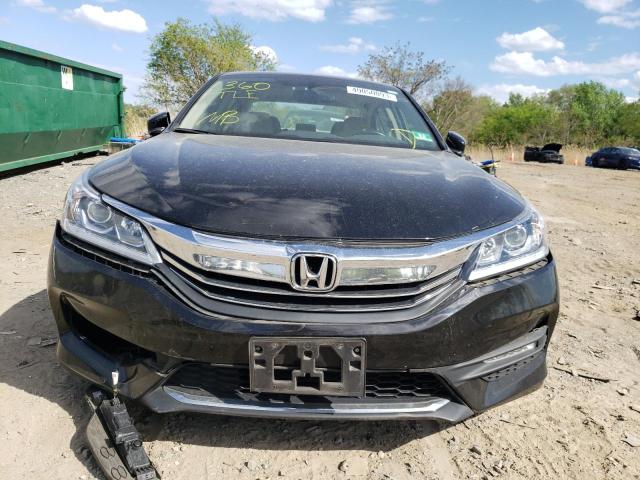 1HGCR2F89GA076978 - 2016 HONDA ACCORD EXL BLACK photo 5