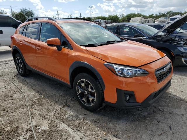 JF2GTACC5JH243633 - 2018 SUBARU CROSSTREK PREMIUM ORANGE photo 4