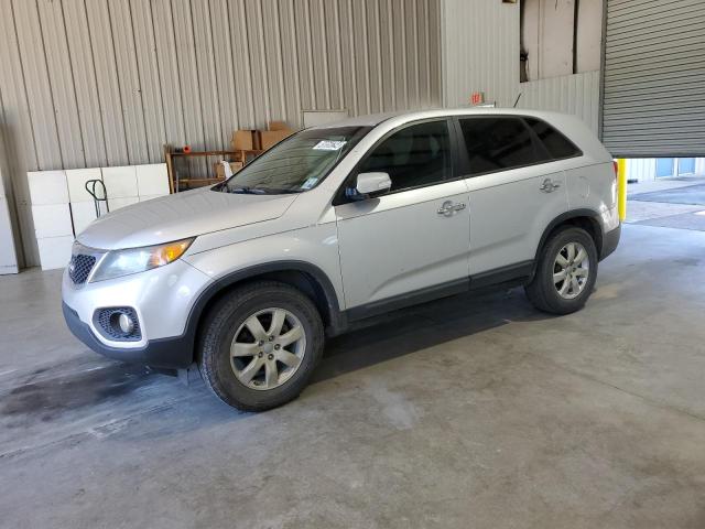 5XYKT3A10DG405820 - 2013 KIA SORENTO LX SILVER photo 1