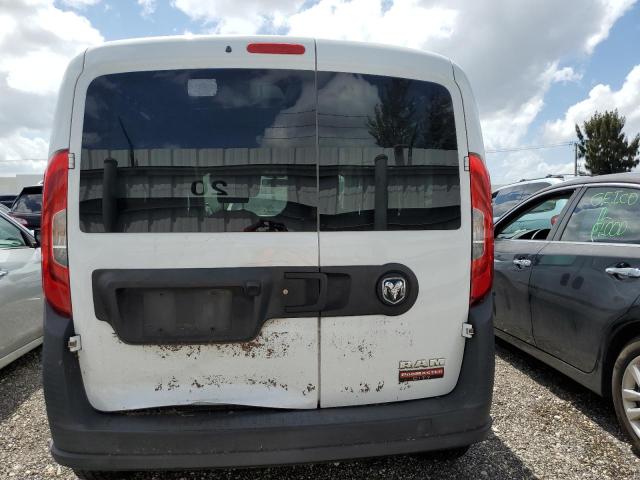 ZFBERFAT3F6974037 - 2015 RAM PROMASTER WHITE photo 6